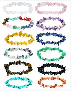 Gemstone Chip Bead Bracelet